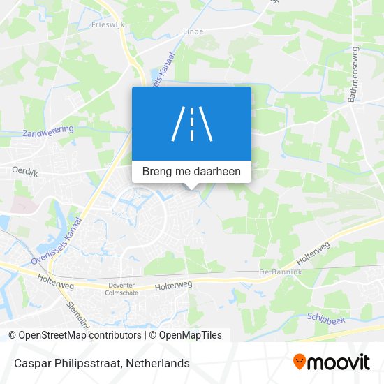 Caspar Philipsstraat kaart