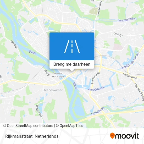 Rijkmanstraat kaart