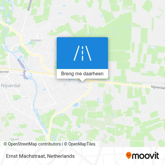 Ernst Machstraat kaart
