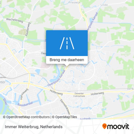 Immer Weiterbrug kaart