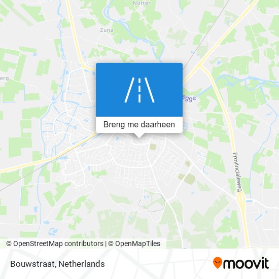 Bouwstraat kaart