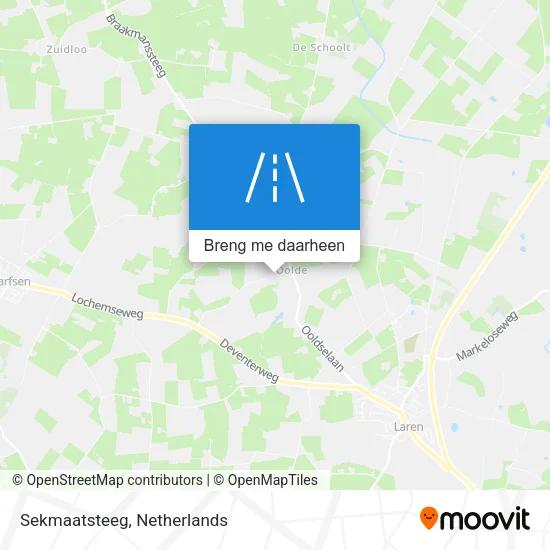 Sekmaatsteeg kaart