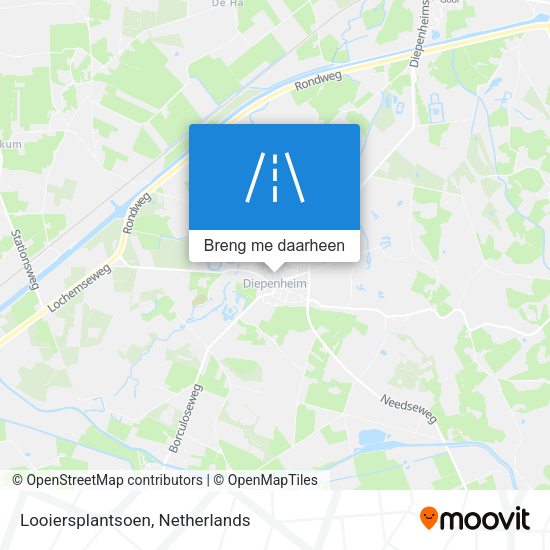 Looiersplantsoen kaart