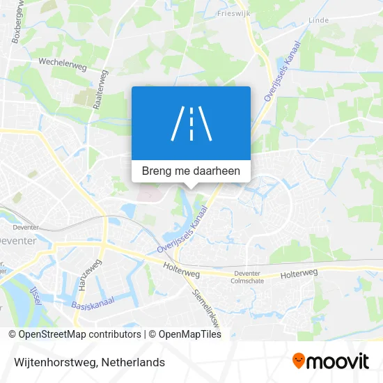 Wijtenhorstweg kaart