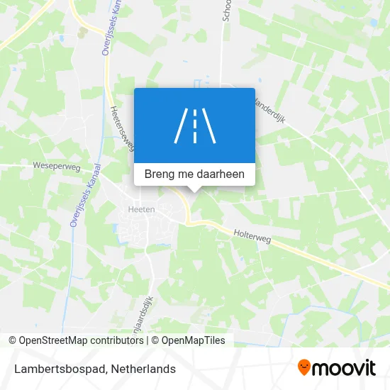 Lambertsbospad kaart