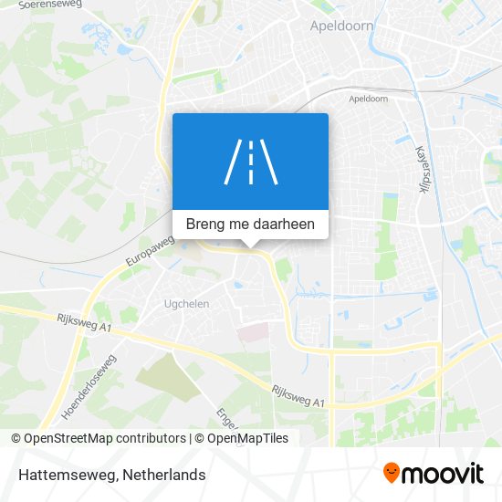 Hattemseweg kaart