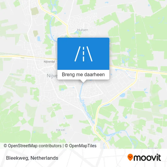 Bleekweg kaart
