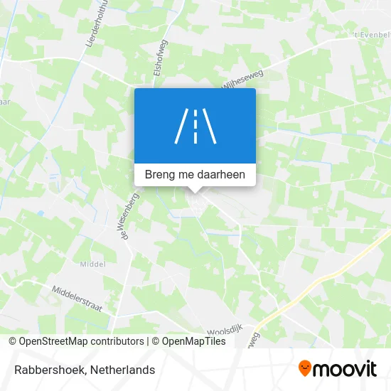 Rabbershoek kaart