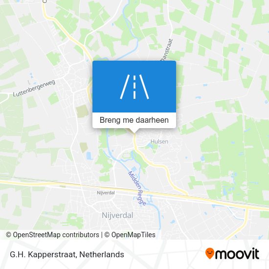 G.H. Kapperstraat kaart