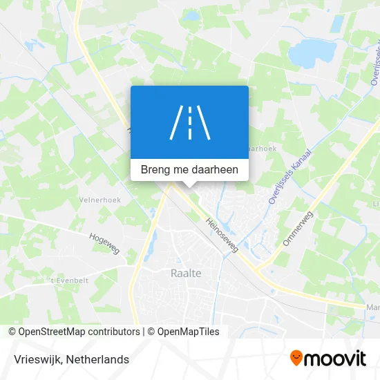 Vrieswijk kaart