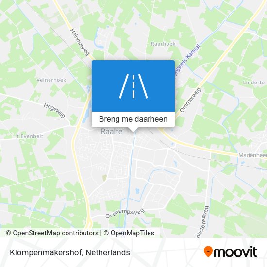 Klompenmakershof kaart