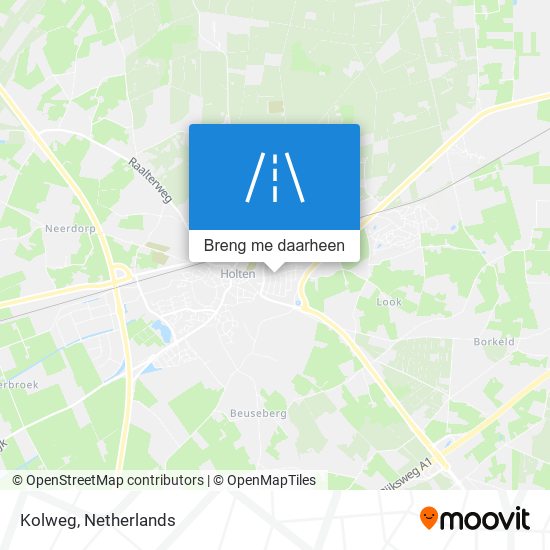 Kolweg kaart