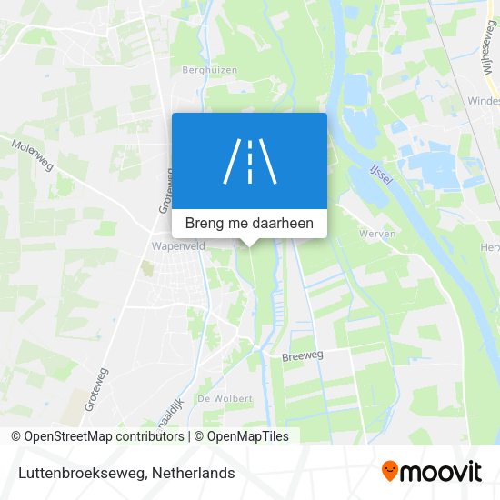 Luttenbroekseweg kaart
