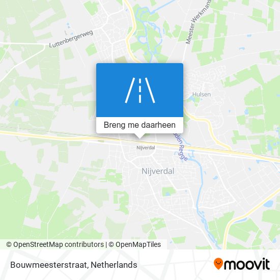 Bouwmeesterstraat kaart