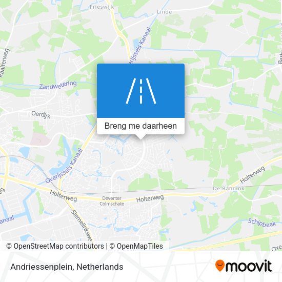 Andriessenplein kaart