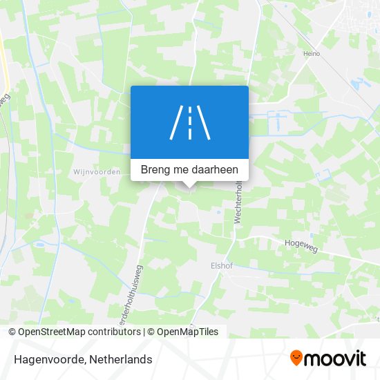 Hagenvoorde kaart