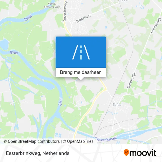 Eesterbrinkweg kaart