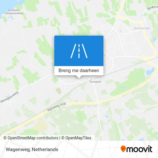 Wagenweg kaart