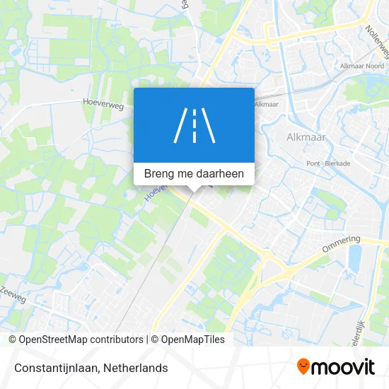 Constantijnlaan kaart