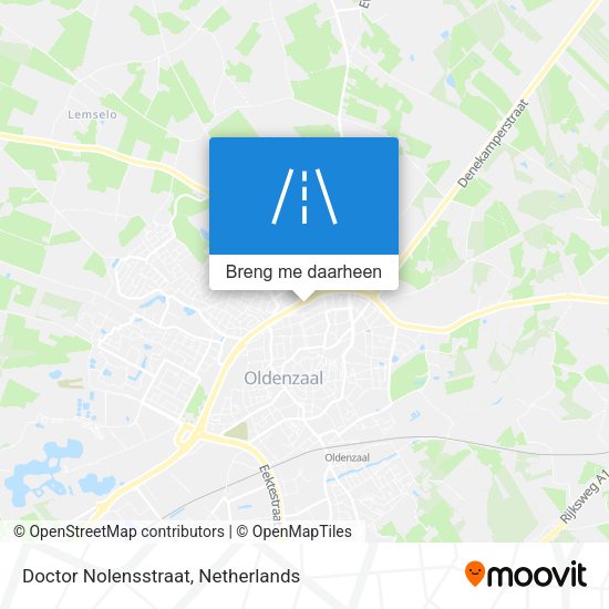 Doctor Nolensstraat kaart