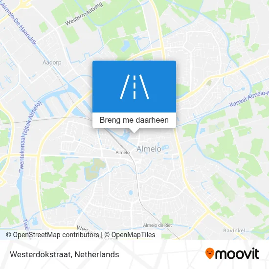 Westerdokstraat kaart
