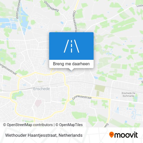 Wethouder Haantjesstraat kaart