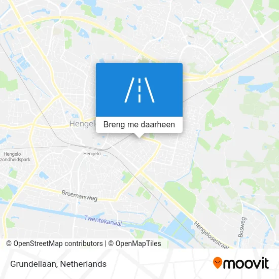 Grundellaan kaart