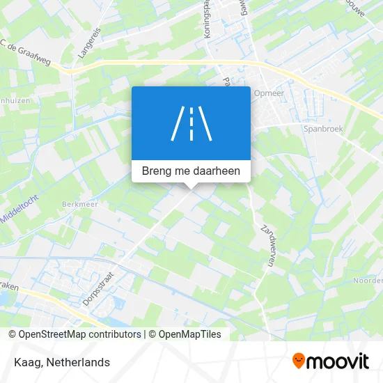 Kaag kaart