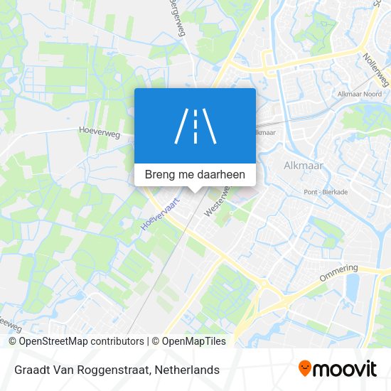 Graadt Van Roggenstraat kaart
