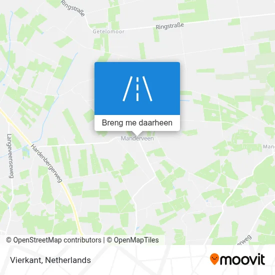 Vierkant kaart