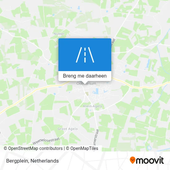 Bergplein kaart