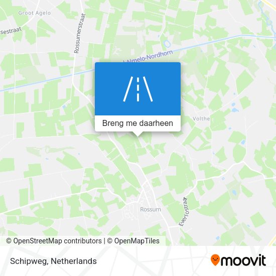 Schipweg kaart