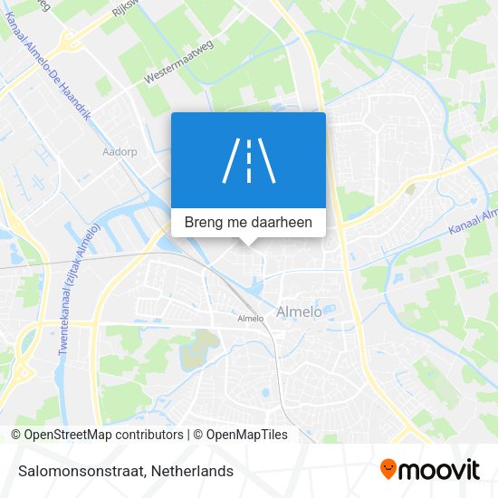 Salomonsonstraat kaart