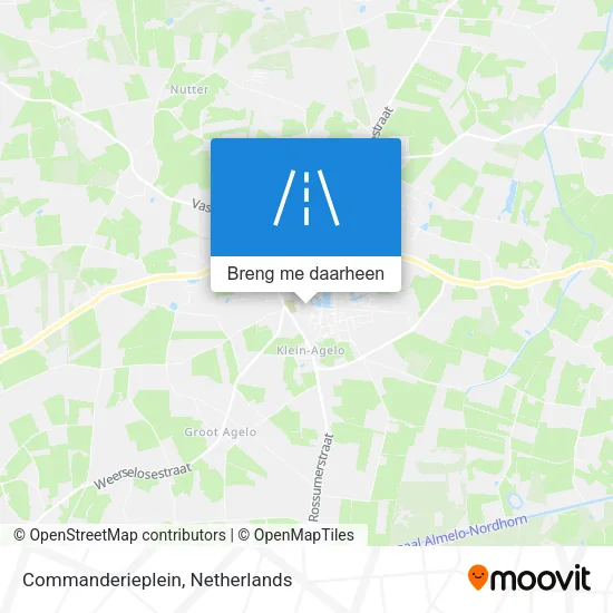 Commanderieplein kaart