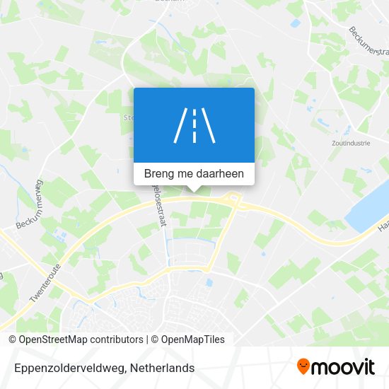 Eppenzolderveldweg kaart