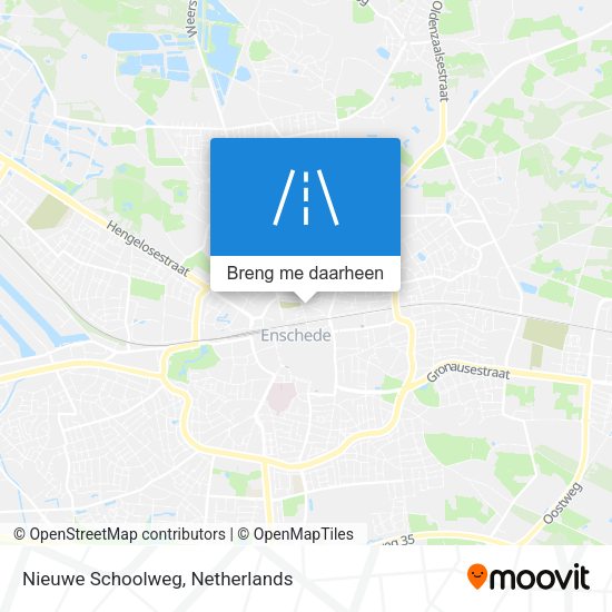 Nieuwe Schoolweg kaart