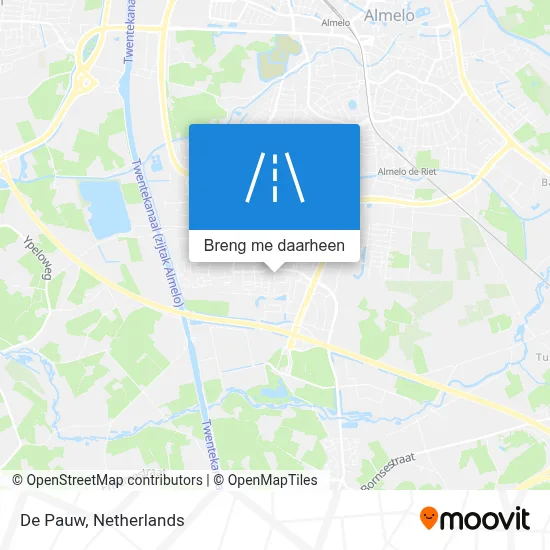 De Pauw kaart