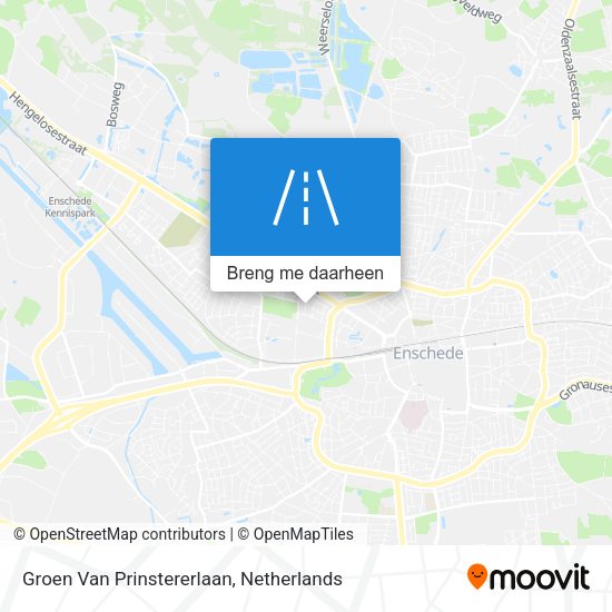 Groen Van Prinstererlaan kaart