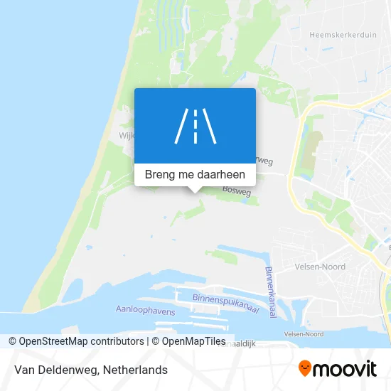 Van Deldenweg kaart