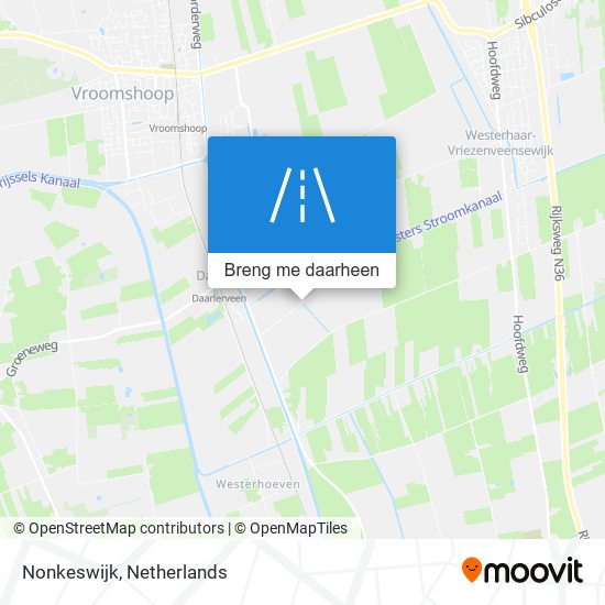 Nonkeswijk kaart