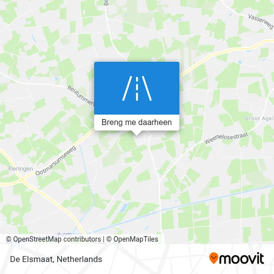 De Elsmaat kaart