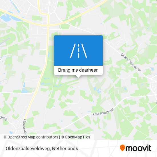 Oldenzaalseveldweg kaart