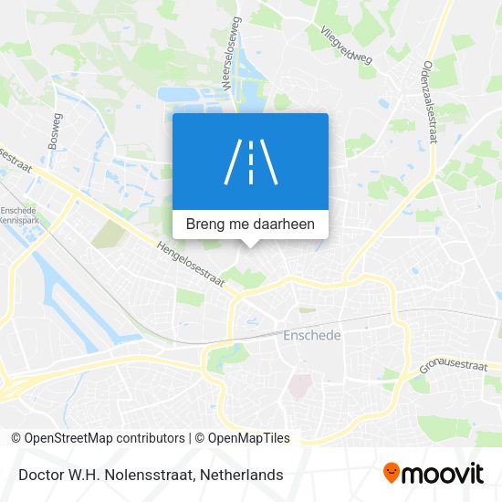 Doctor W.H. Nolensstraat kaart