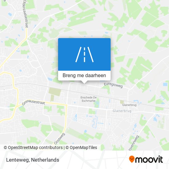 Lenteweg kaart