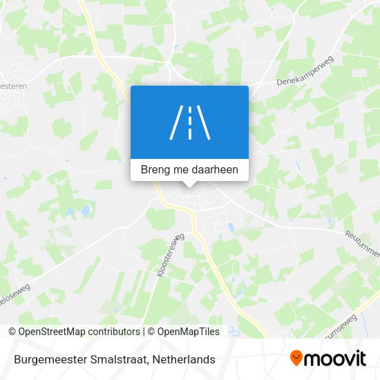 Burgemeester Smalstraat kaart