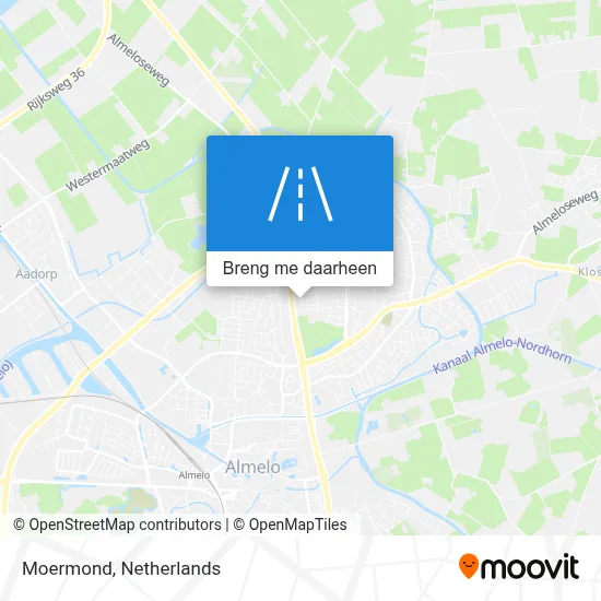 Moermond kaart