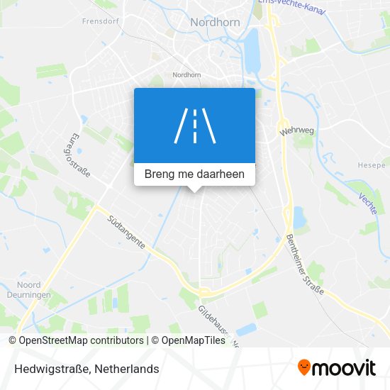 Hedwigstraße kaart