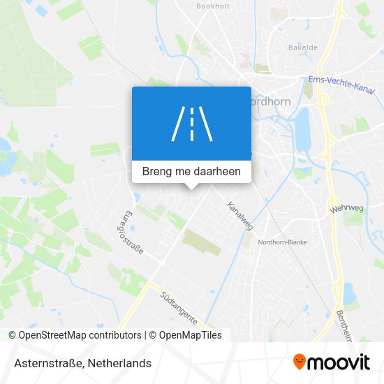 Asternstraße kaart