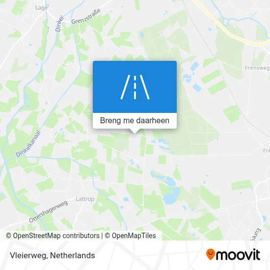 Vleierweg kaart