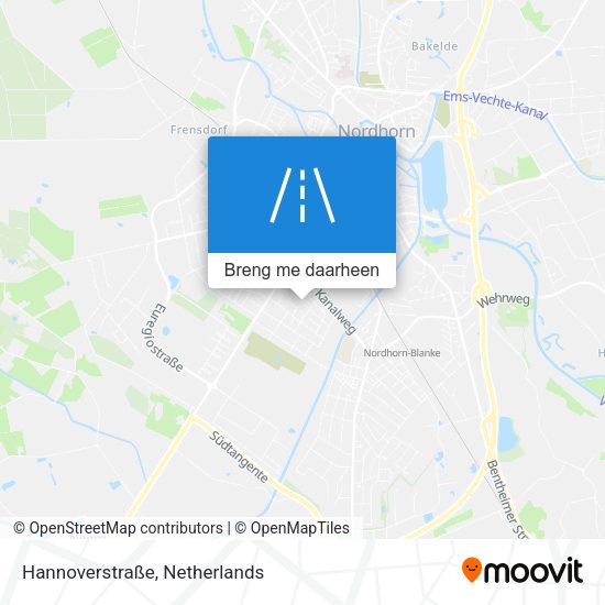 Hannoverstraße kaart
